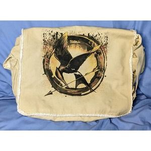 HUNGER GAMES MOKINGJAY CANVAS TOTE BAG